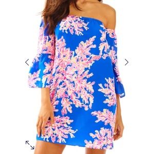 Lilly Pulitzer Sanilla Off the Shoulder Dress